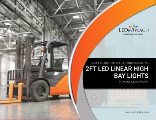 Features of 2ft LED Linear High Bay Lights - LEDMyplacecom
