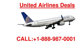 1-888-987-0001 United Airlines Deals - For Your Dream Destinations