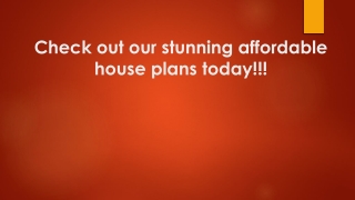 Check out our stunning affordable house plans today | Wholesalehouseplans