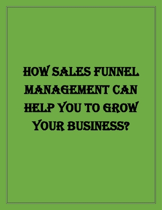 Sales Funnel Software