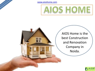 Best Building, House, Flat Renovation Company in Noida | AIOS Home