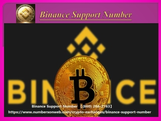 Binance Support number (860) 266-2763