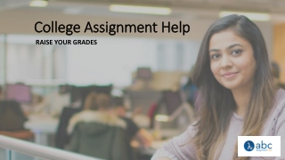 College assignment help