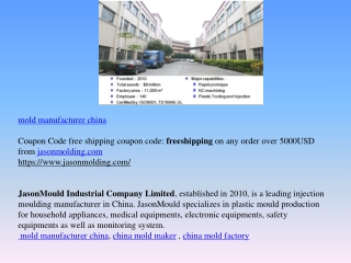 mold manufacturer china