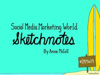 Social Media Marketing World Sketchnotes – #smmw14