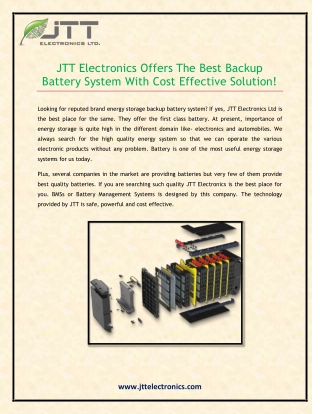 Battery Energy Storage Solutions