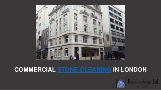 Stone Cleaning London - Basildon Stone Ltd