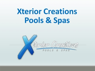 Xterior creations pools &amp; spas, nv