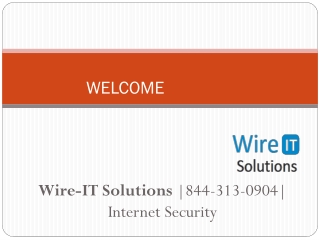 Wire IT Solutions | 844-313-0904 | Internet Security