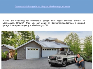 Garage Door Repair Mississauga