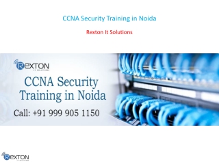 CCNA Security Training in Noida
