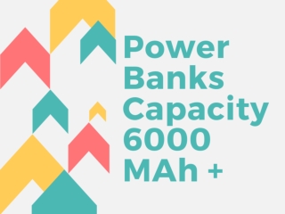 Customised Power Banks Capacity 6000 MAh | Vivid Promotions Australia