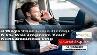 3 Ways That NYC Car Service Will Improve Your Next Business Trip