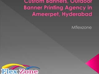 custom banners, outdoor banner printing agency in Ameerpet