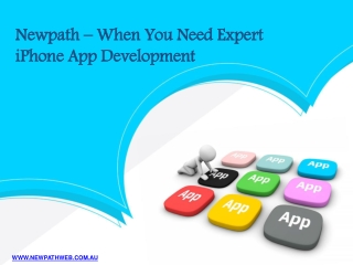 Newpath – When You Need Expert iPhone App Development