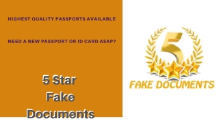 Buy Counterfeit Money UK | 5 Star Fake Documents