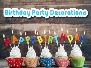 Birthday party decorations