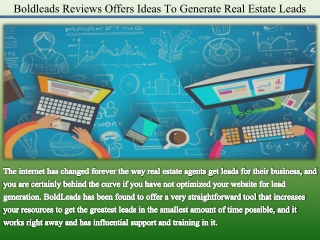 Boldleads Reviews Offers Ideas To Generate Real Estate Leads