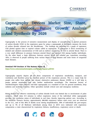 Capnography Devices Market Growth, Trends, and Forecast 2018–2026