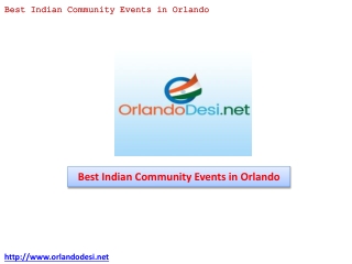 Best Indian Community Events in Orlando
