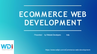 eCommerce Web Development