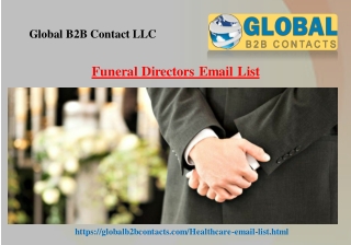 Funeral Directors Email List