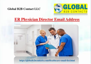 ER Physician Director Email Address