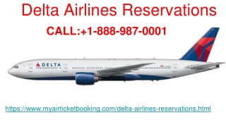 1-888-987-0001 @ Book Tickets For Delta Airlines