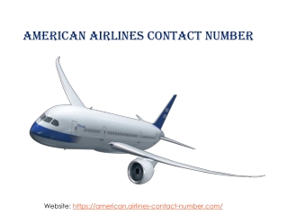 American Airlines Contact Number| Call Now