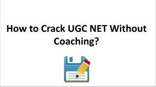 How to Crack UGC NET Exam Without Coaching