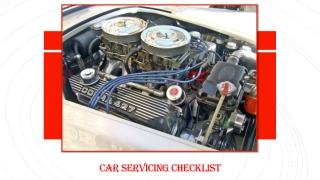 Get Your Car Servicing Checklist Done Today With Kenyan Traffic