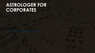 Astrologer for Corporates