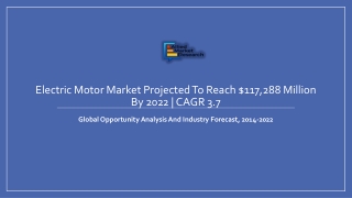 electric motor market