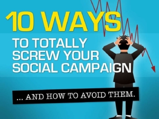10 Ways to Totally Screw Your Social Media Campaign... And How To Avoid Them