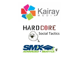 Hardcore Social Tactics - SMX Advanced 2012