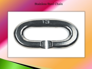 Stainless Steel Chain