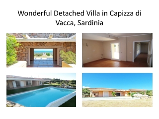 Wonderful Detached Villa in Capizza di Vacca, Sardinia - Terragente