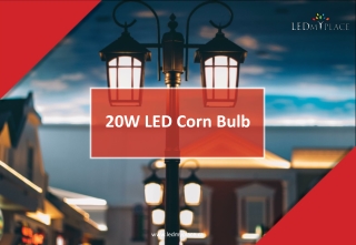 20W LED Corn Bulb, Decorative Light Bulbs