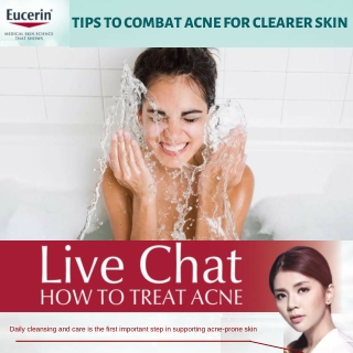 Eucerin acne treatment-Combat acne for clearer skin
