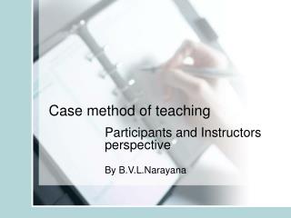 Case method of teaching