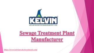 STP Manufacturer | STP Manufacturer Company in India