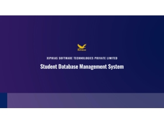 Student Database Management System