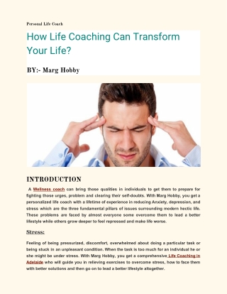 Life Coaching Adelaide | Life coach Adelaide