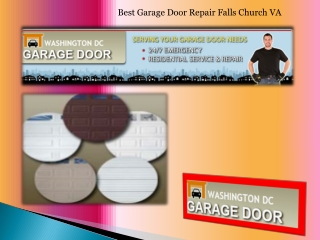 Best Garage Door Repair Falls Church VA