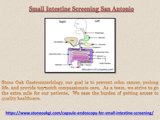 Small Intestine Screening San Antonio | Capsule Endoscopy TX