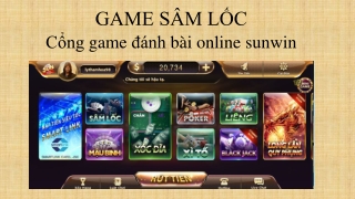 GAME SÂM LỐC