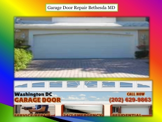 Garage Door Repair Bethesda MD