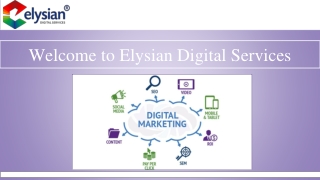 Best Digital Marketing Services (PPC) | Elysian Digital Services