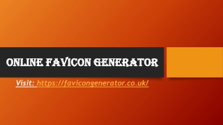 Online favicon generator